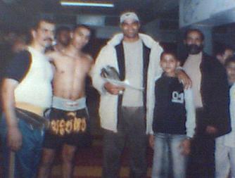 HAMID avec le president de la FRMK Mr MOUHAMED MOUKTABIL et le maitre AASSAAS